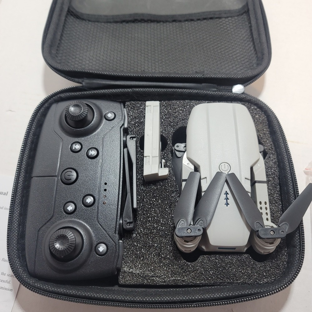 Super Endurance Foldable Miniature Drone Bundle with Zippered Case